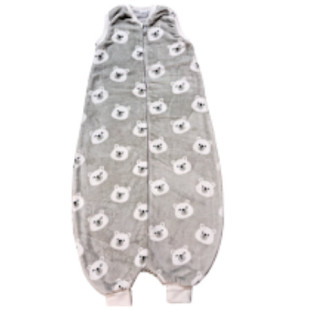 Tipegő hálózsák wellsoft - szürke panda