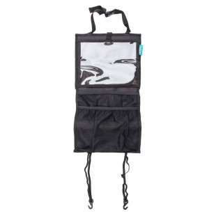 Zopa autós rendezőtáska tablet és hálós zsebekkel