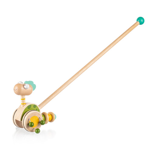 Zopa fa tologatós dínó - zöld