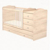 Ágy Niki 3 fiókos kombinált borostyán