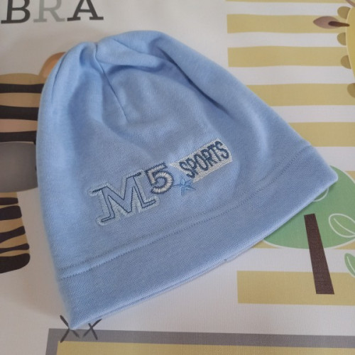 Átmeneti pamut sapka m5 sports - kék