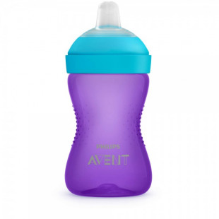 Avent itatópohár puha csőrös - lila