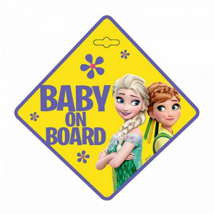 Baby on board tábla - frozen