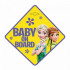 Baby on board tábla - frozen