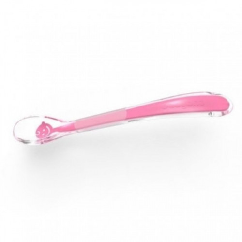 Baby Ono szilikon kanál - Babamosoly pink