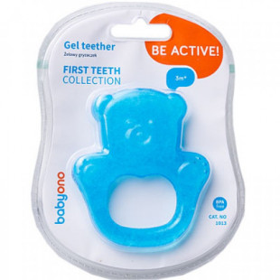 Baby Ono zselés hűtőrágóka maci - Kék