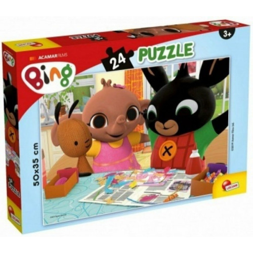 Bing nyuszi puzzle 50x35 cm