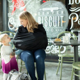 Chicco boppy multifunkcionális kismama kendő - charcoal