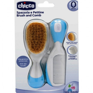 Chicco fésű-kefe szett kék