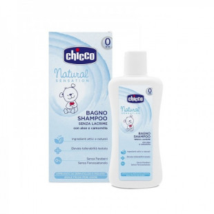 Chicco natural sensation fürdető és sampon