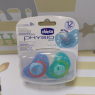 Chicco physio air szilikon cumi 12+ kék-türkiz duo