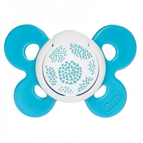 Chicco physioforma szilikon cumi 6-16 világoskék