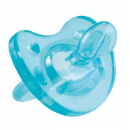 Chicco Soft szilikon cumi 6-16 kék