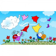 Diafilm Bogyó és Babóca - Bogyó és a szél