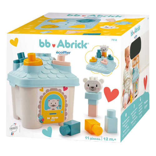 Abrick bébi formabedobó házikó