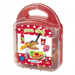 Écoiffier pizza szett dobozban