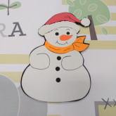 Dekorációs figura téli szezonális