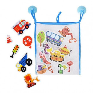 Tapassz a csempére fürdőjáték - járművek