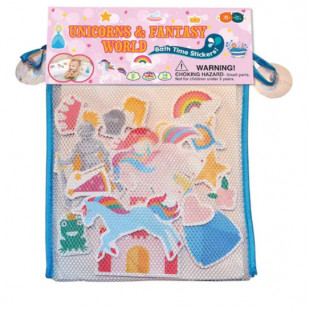 Tapassz a csempére fürdőjáték - unikornis világ