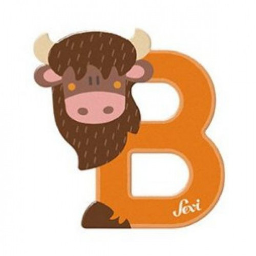 Fa b betű - narancs állat