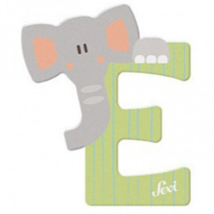 Fa e betű - zöld állat