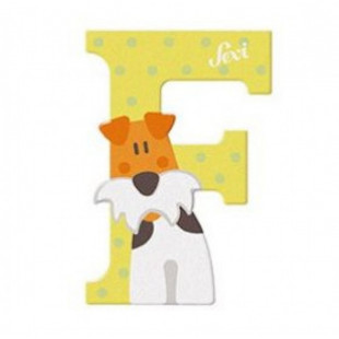 Fa f betű - sárga állat