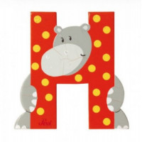 Fa h betű - rozsda barna állat