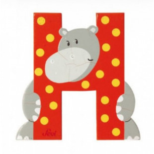 Fa h betű - rozsda barna állat