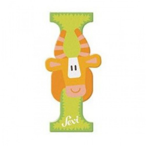 Fa i betű - zöld állat