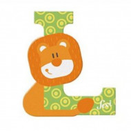 Fa l betű - zöld állat