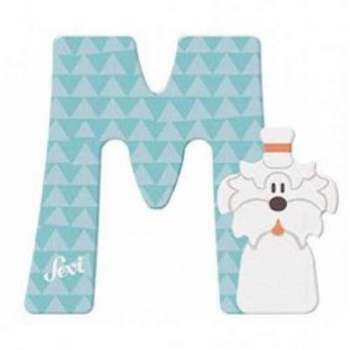 Fa m betű - türkiz állat