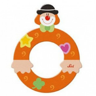 Fa o betű - narancs bohóc