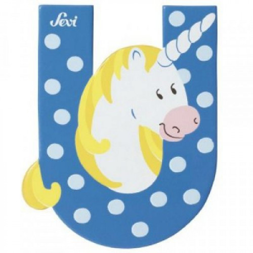 Fa u betű - kék állat