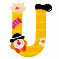 Fa u betű - sárga bohóc