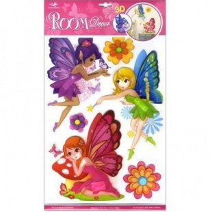 Fali dekor 3d tündérek 0501