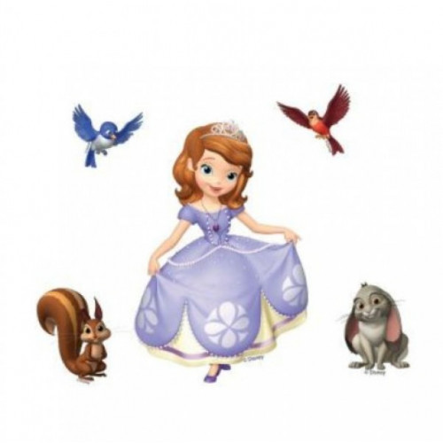 Fali dekor sofia hercegnő és barátai