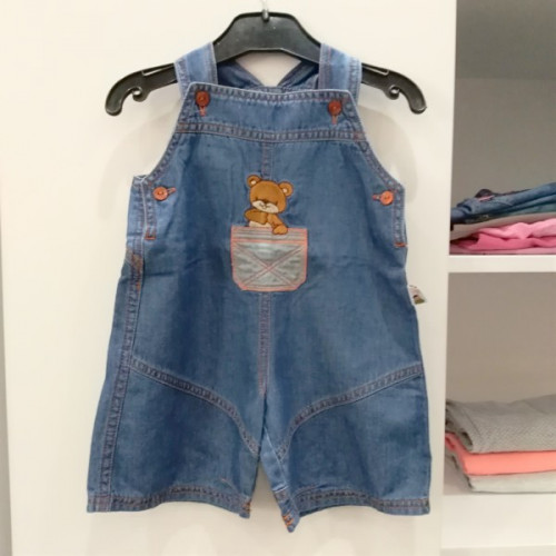 Gigi nyári kantáros farmer - maci