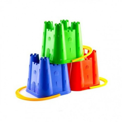 Homokozó vödör - bástya zöld