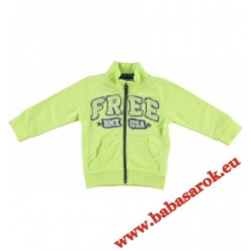 Ido fiú felső neonzöld