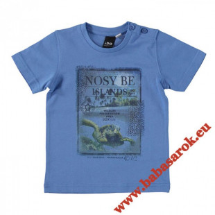 Ido fiú póló kék teki