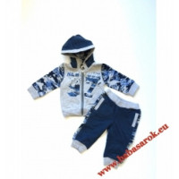 Ido fiú szabadidő sötétkék-szürke