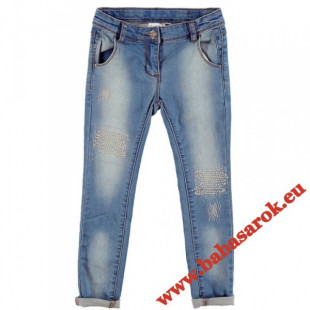 Ido lányka farmer díszes