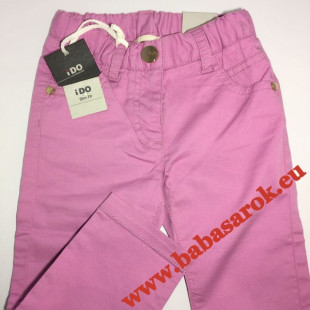Ido lányka nadrág vászon pink
