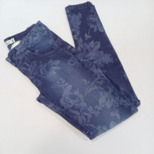 Kids klub farmernadrág virágos