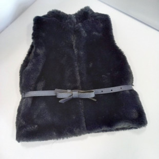 Kids klub szőrmés mellény - sötétkék