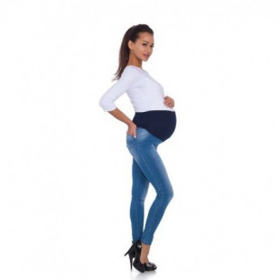 Kismama farmernadrág strech