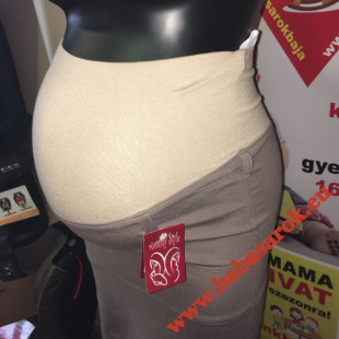 Kismama szoknya mogyoró