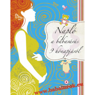 Könyv napló a babavárás 9 hónapjáról