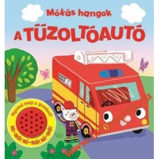 Könyv Mókás hangok - A tűzoltóautó