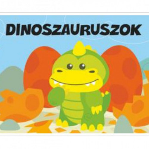 Könyv pancsolókönyv - dinoszauruszok